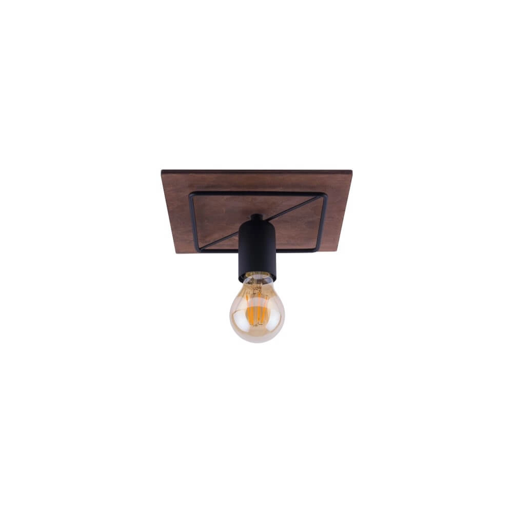 Holz-Deckenlampe Coba