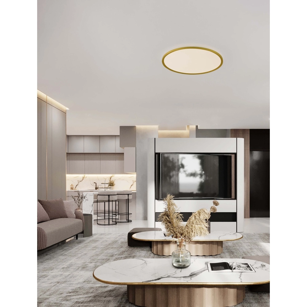 Deckenleuchte Aoton gold Ø 60cm Lyora 5212017448743