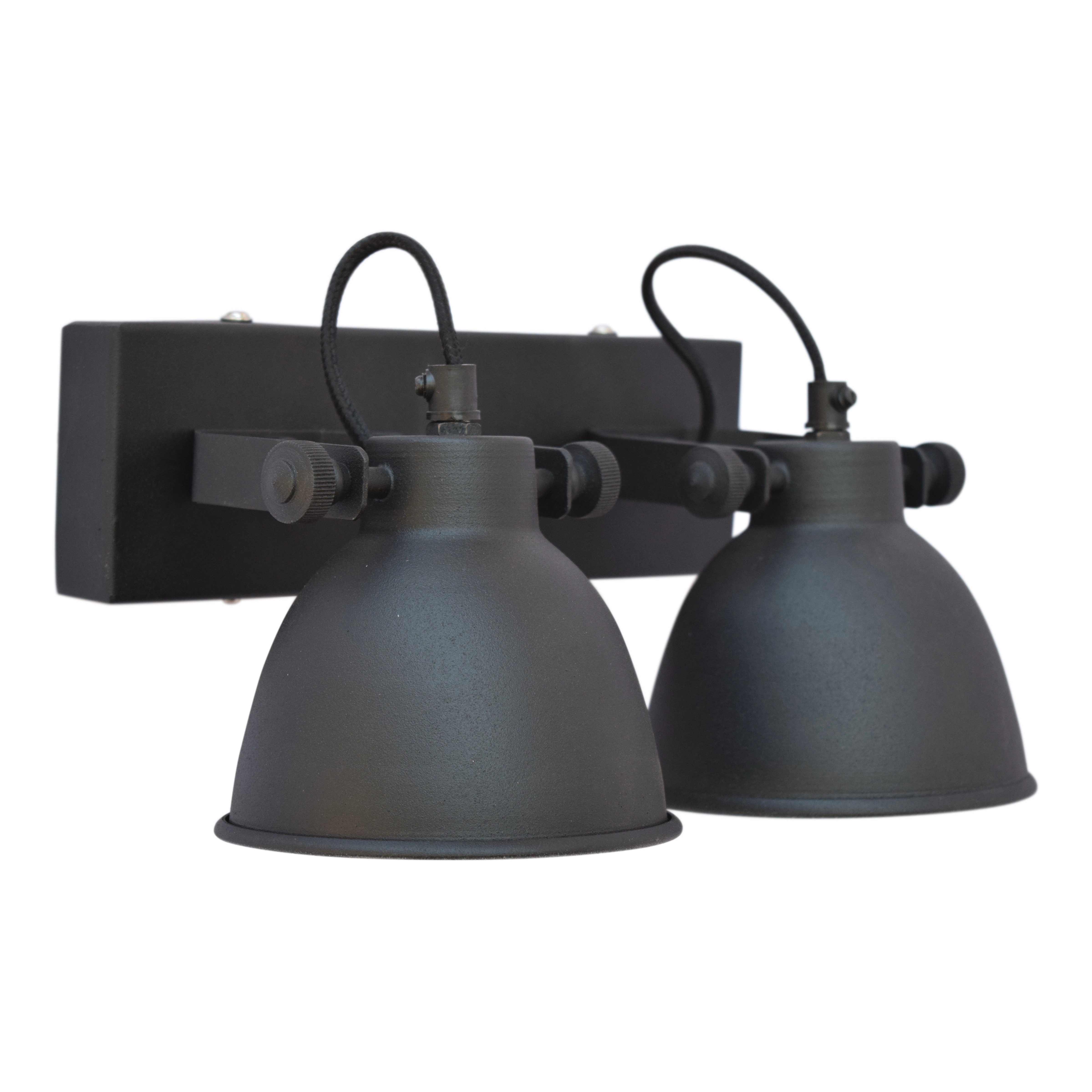 Wandlampe Double Vintage schwarz Urban Interiors 8719325005011