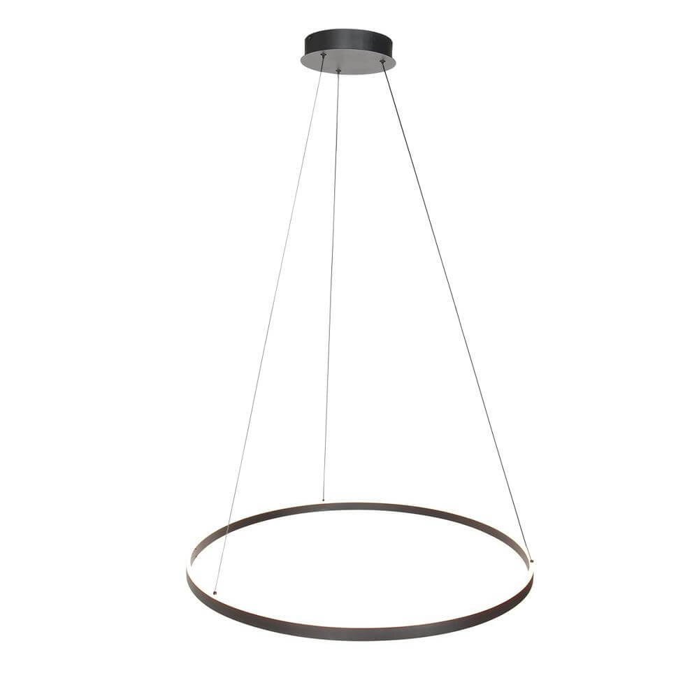 Design-Pendelleuchte Ringlux schwarz Ø 80cm Steinhauer 8712746171570