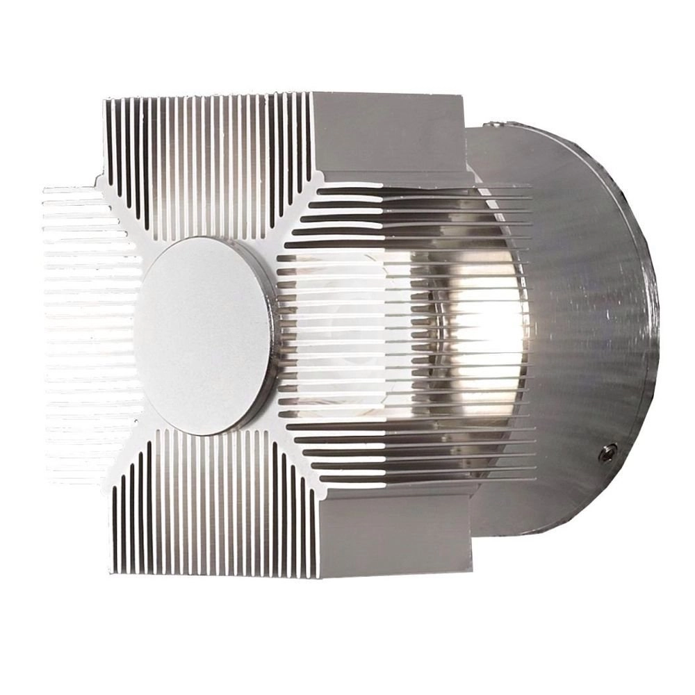 LED-Wandleuchte Monza mit LED -Metallgrau
