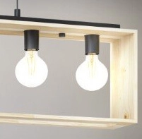 Pendelleuchte aus Holz Famborough Eglo 9002759434144