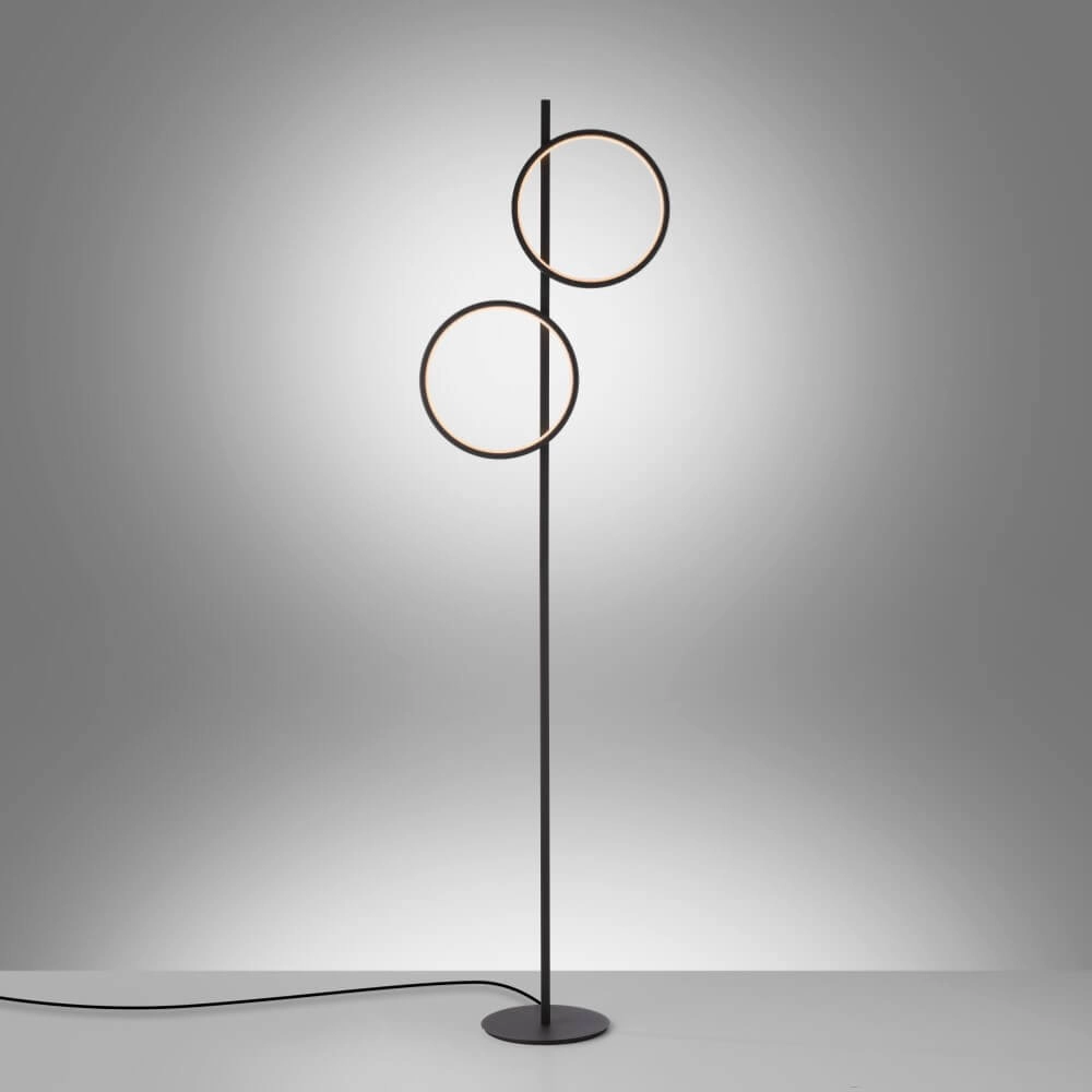 Stehlampe Mini Ritus Schwarz Just Light 4043689000233