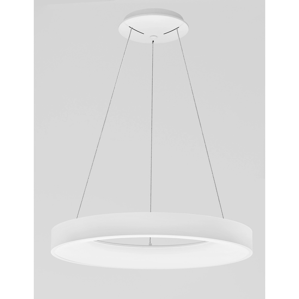 Pendelleuchte Rando Thin weiß Ø 60cm