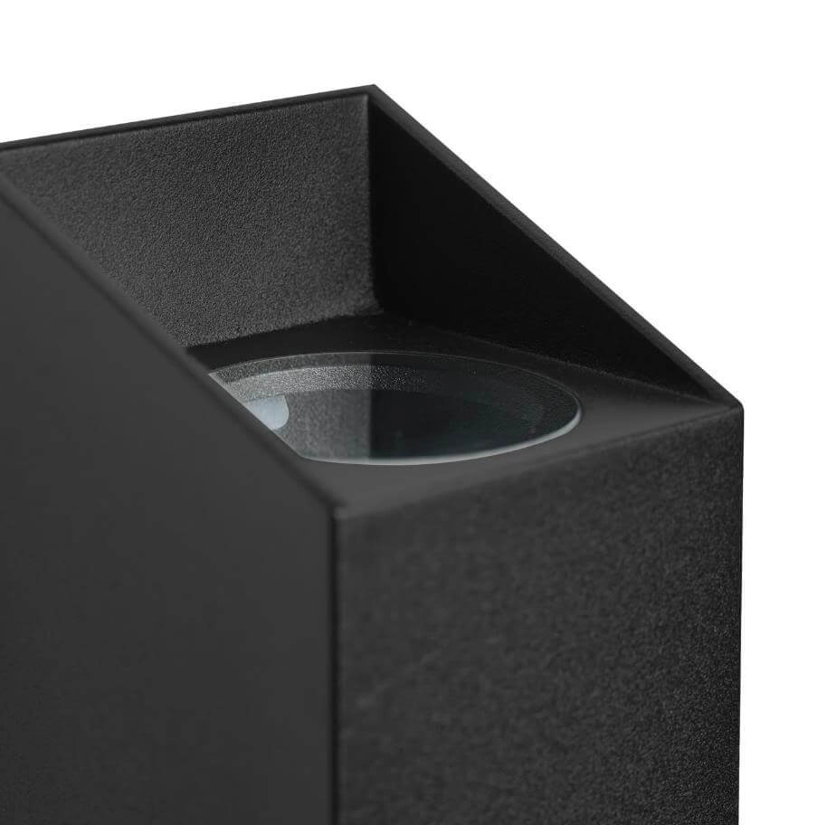 Schwarze Außenlampe Nico Square Nordlux 5704924012426