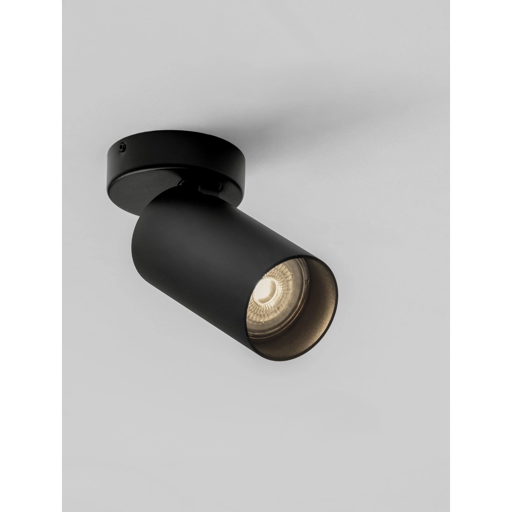 Deckenstrahler Oso schwarz Ø 7cm Lyora 5212017465047