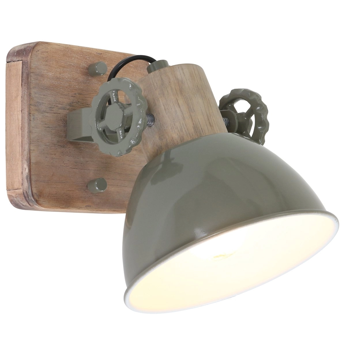 Strahler Gearwood Retrogrün mit Holzbraun