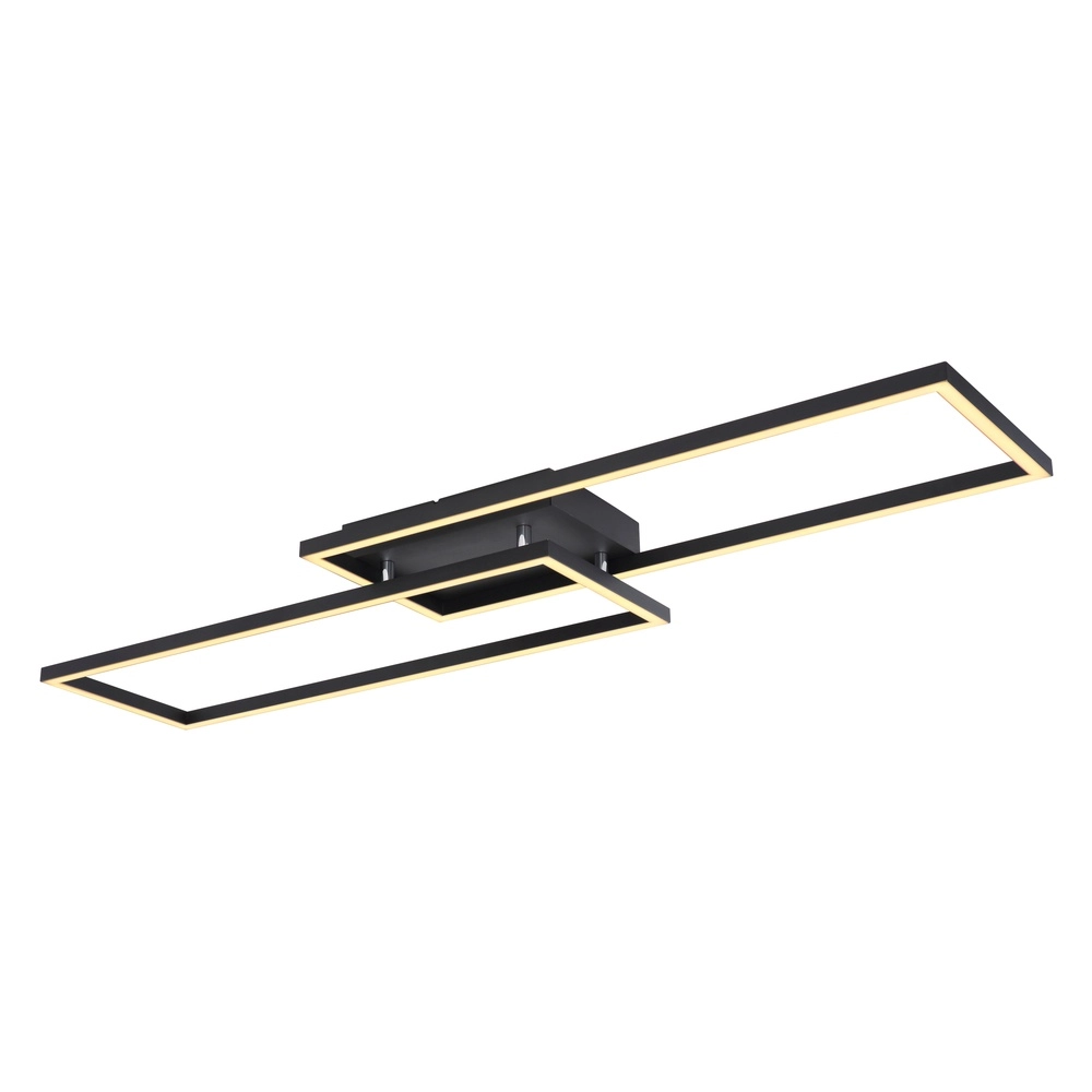 Schwarze Deckenlampe Tatjana Konstruktion Globo 9007371418350