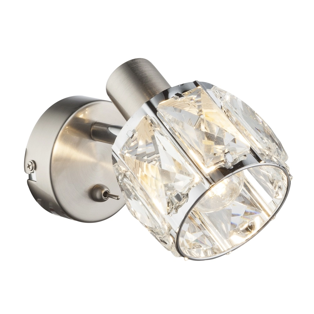 Wandlampe Kris Nickel