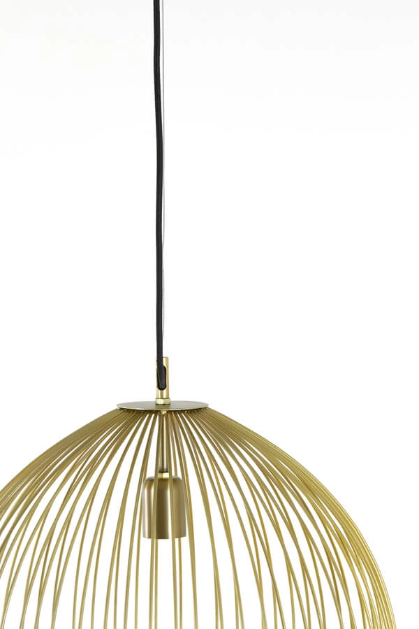 Goldene Pendelleuchte Rilana Ø 45cm Light & Living 8717807649777