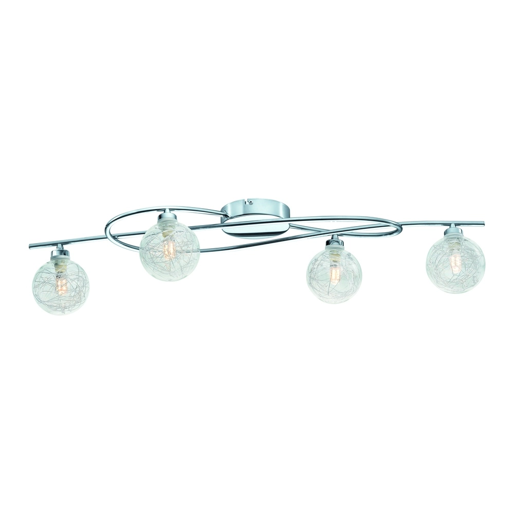 Deckenlampe Horae 4-Licht Chrom