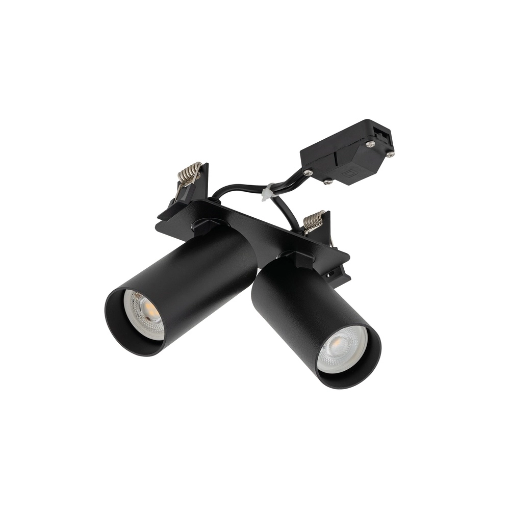 Doppel versenkter Scheinwerfer Fourty Orientierbar – Schwarz Lyora 5903139114424