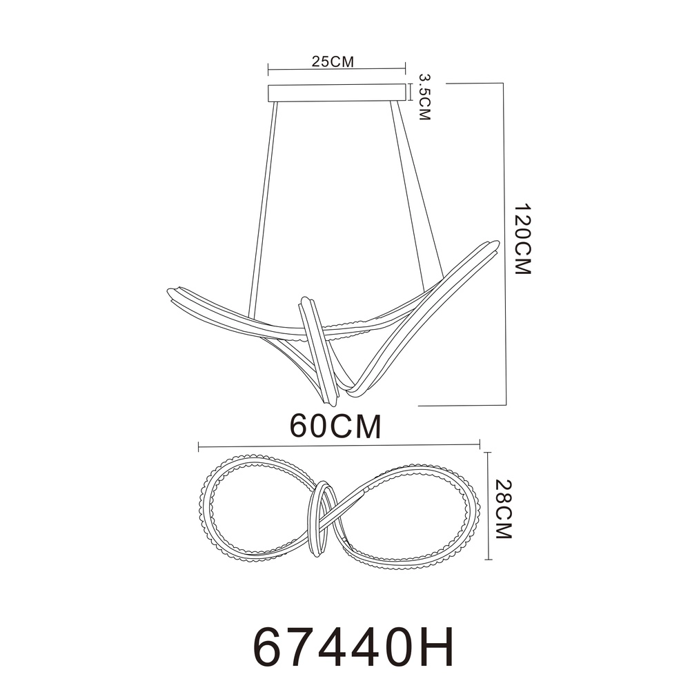 Moderne Pendellampe Evangeline Chrom Globo 9007371583201