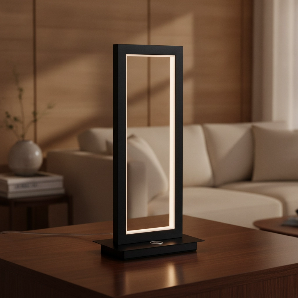 Tischlampe Wenna schwarz 153cm