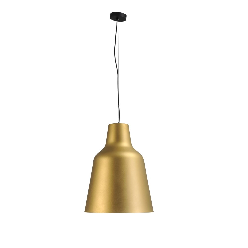 Schöne goldene Pendelleuchte Concepto 40