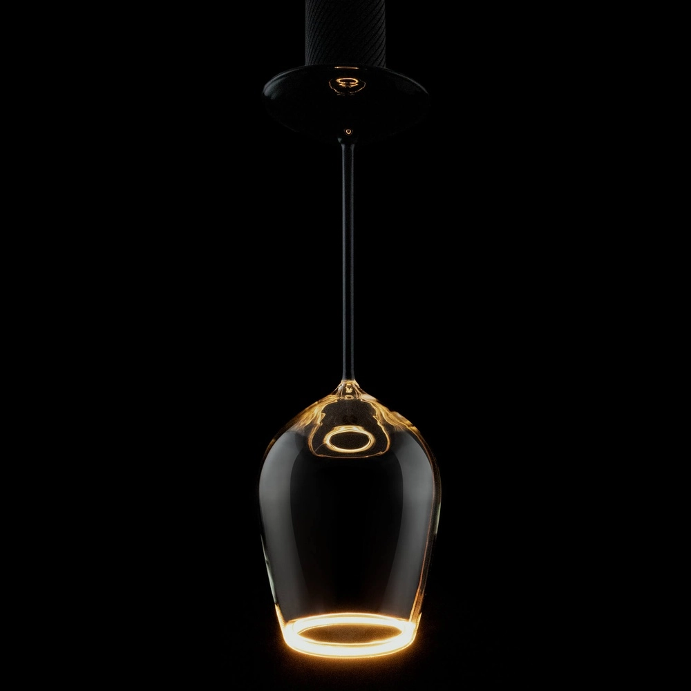 Lichtquelle für Weinglas Floating Rauch - 5W - E27 - 500lm - 2200K - Ø 12cm