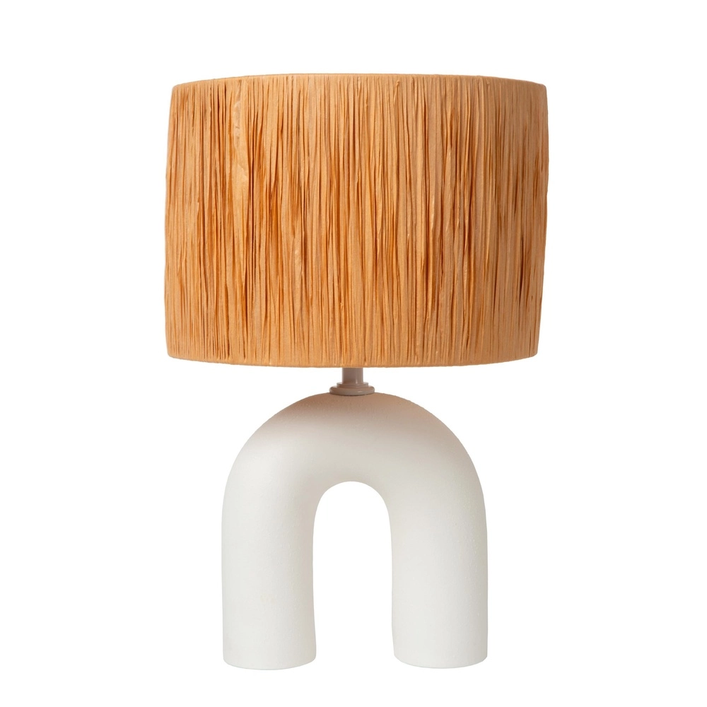 Tischlampe Ronda Weiß