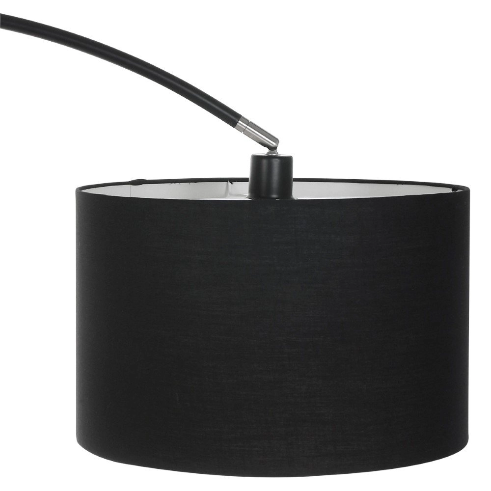 Schwarze Bogenlampe Solva Steinhauer 8712746123333