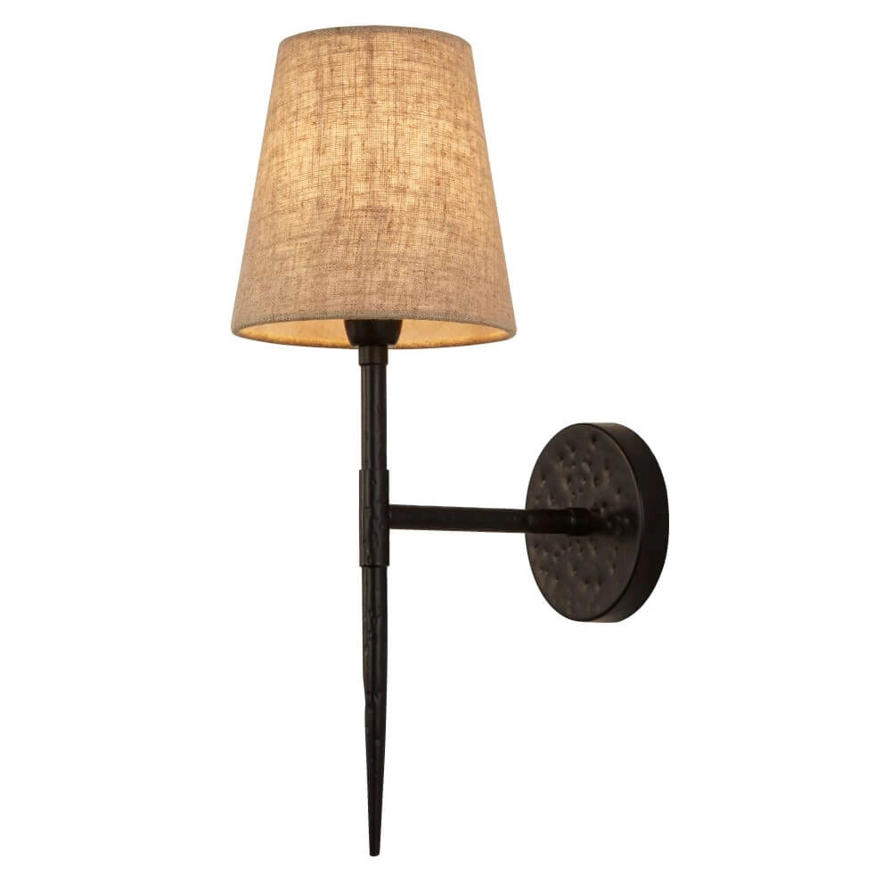 Wandlampe Gothic Schwarz Searchlight 5053423249988
