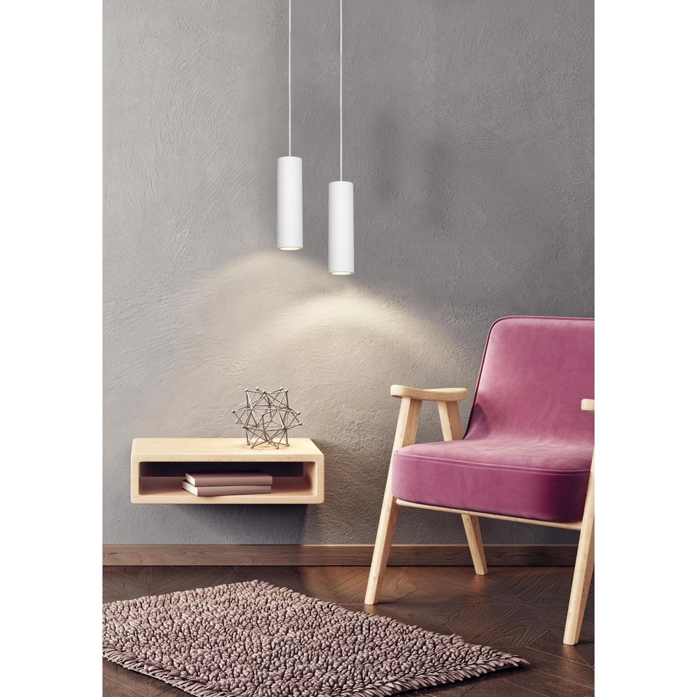 Design-Pendellampe Gipsy Weiß Lucide 5411212351463