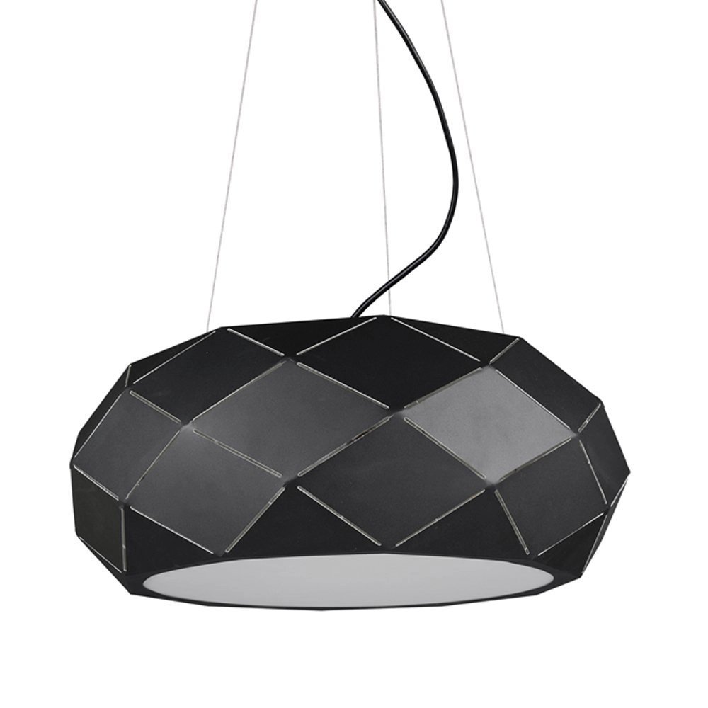 Pendelleuchte Zandor Ø 50 cm schwarz Trio 4017807422078