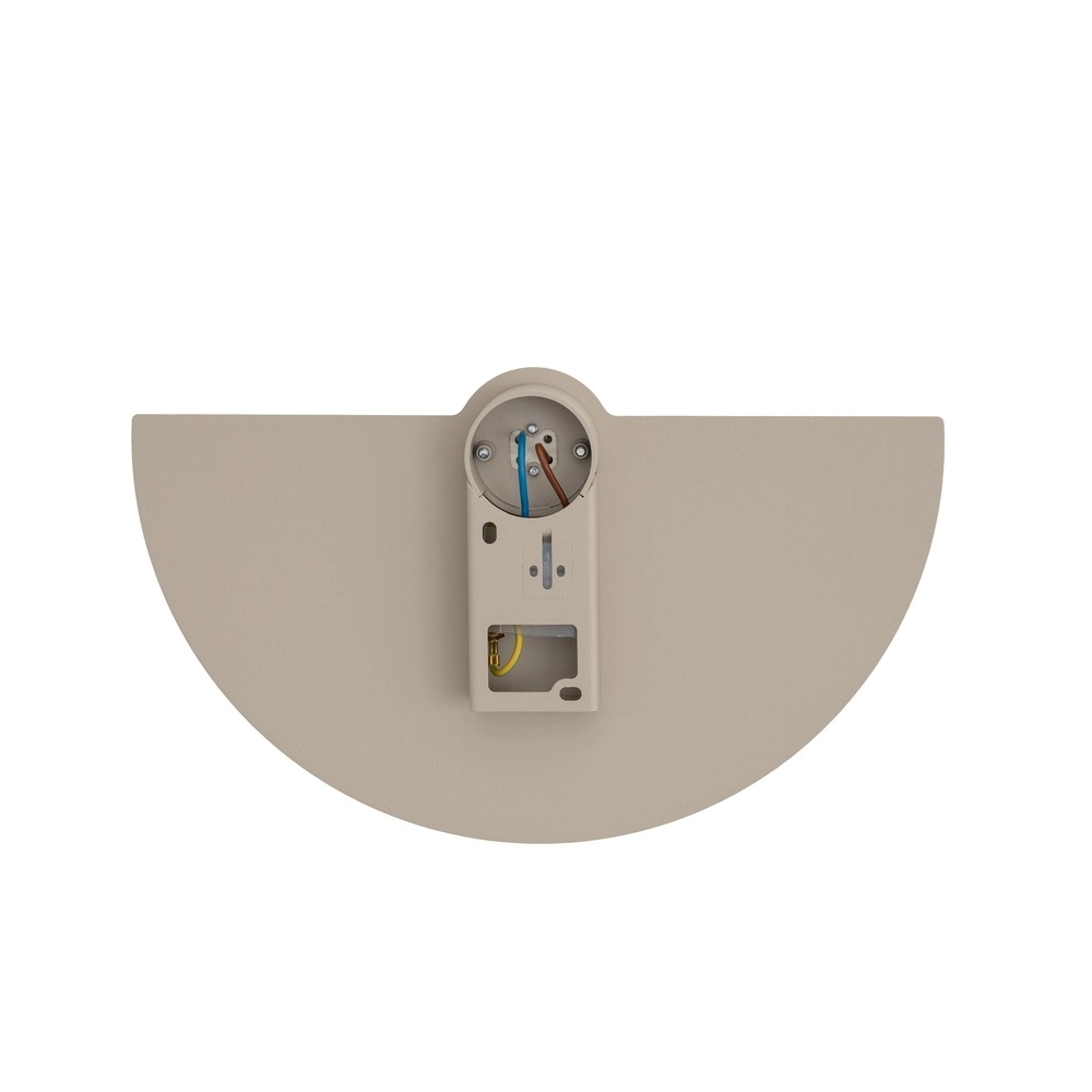 Wandlampen-Hälfte Saturn Sandbraun Lyora 5903139126038
