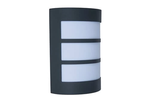 Anthrazitfarbene Wandleuchte Nila Design Lutec 6939412015385