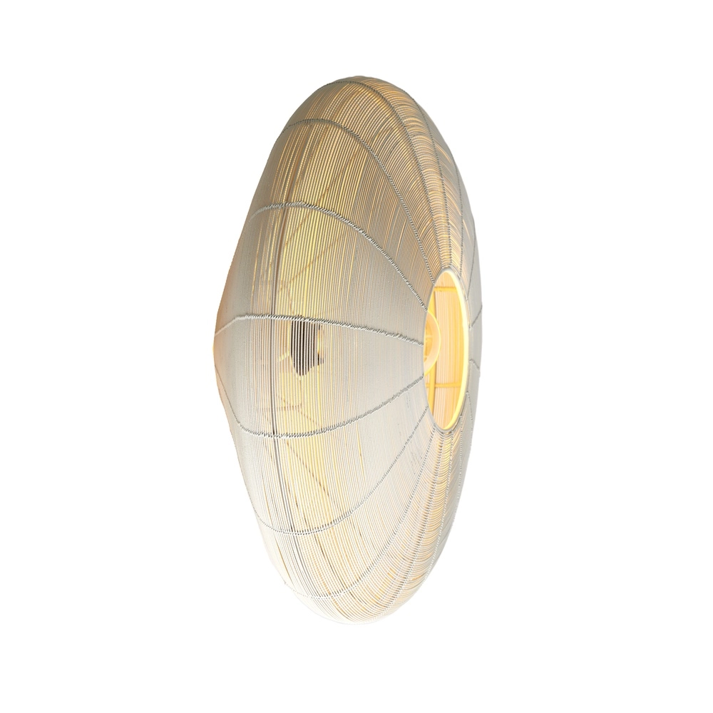 Metalldeckenlampe Bahoto Ø 51cm - matte Creme Light & Living 8717807706050