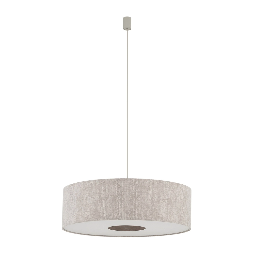Pendellampe Cedro sandbraun Ø 65 cm