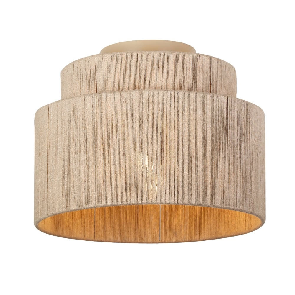 Deckenleuchte aus Seil Smilla Ø 30cm Trio 4017807617658
