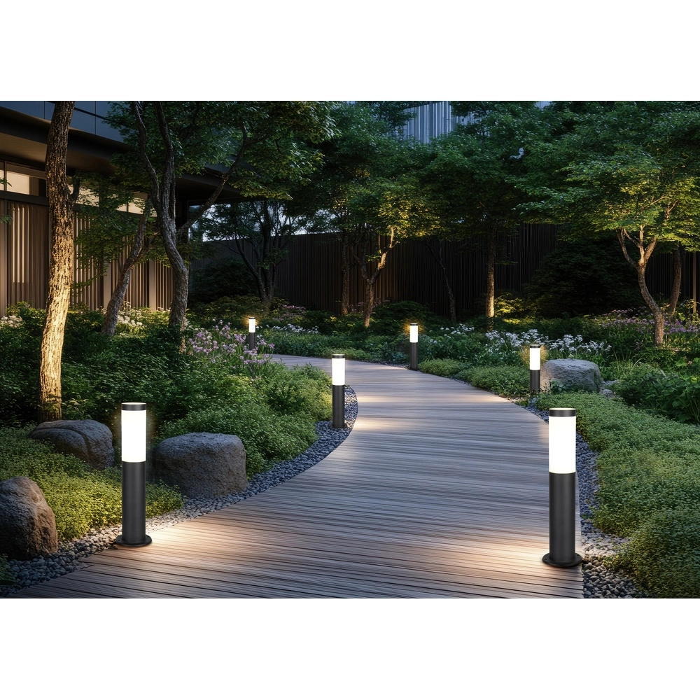 Gartenleuchte Trioto schwarz Trio 4017807648225
