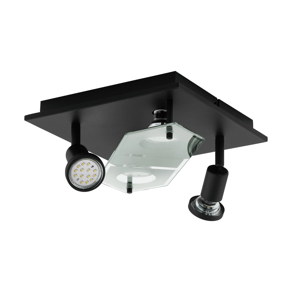 Deckenlampe Cabo 2 Schwarz Eglo 9002759752170
