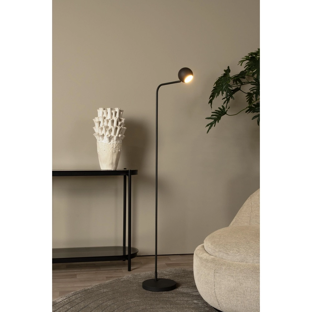 Wiederaufladbare Leselampe Comet Schwarz Lucide 5411212361301