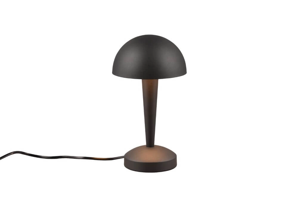 Schwarzgoldene Tischlampe Canaria Design Trio 4017807574937