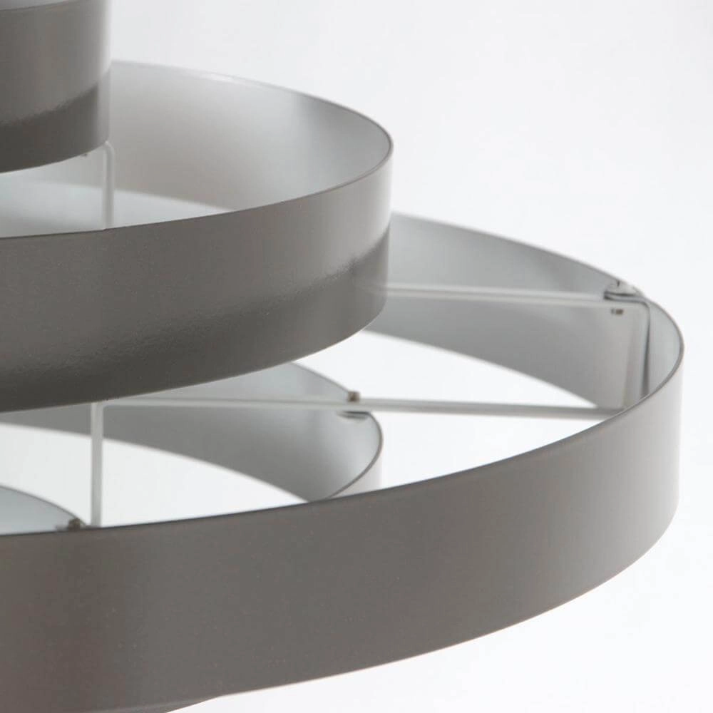 Design-Pendelleuchte Halo Cirque grau Ø 50cm Steinhauer 8712746178319