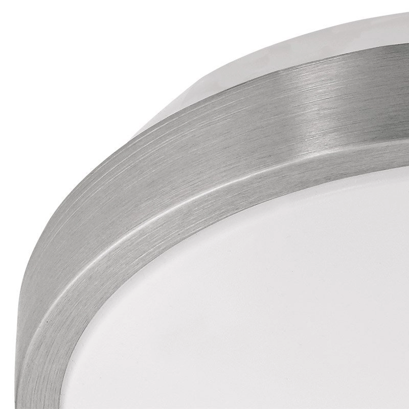 LED-Deckenlampe Competa 1 Round 22W - 3000k - 24 cm Metallgrau Eglo 9002759960322