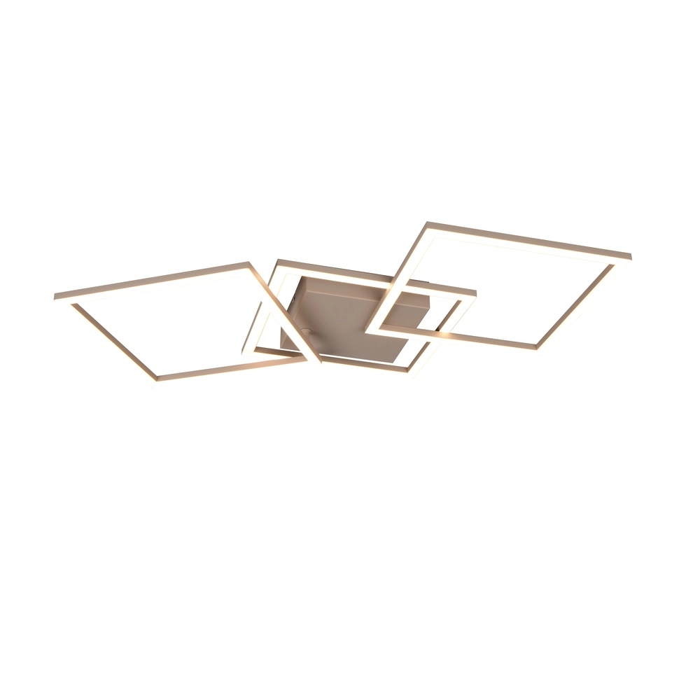 Moderne Deckenlampe Trail 74,5 cm sandbraun Trio 4017807714180
