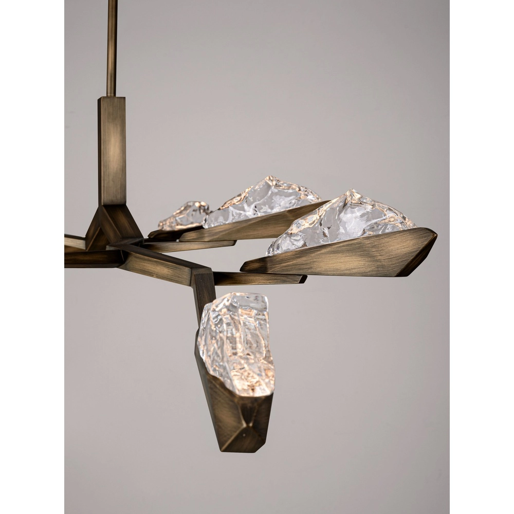 Antike Pendellampe Greta Antikmessing 172,5 cm Lyora 5212063500341