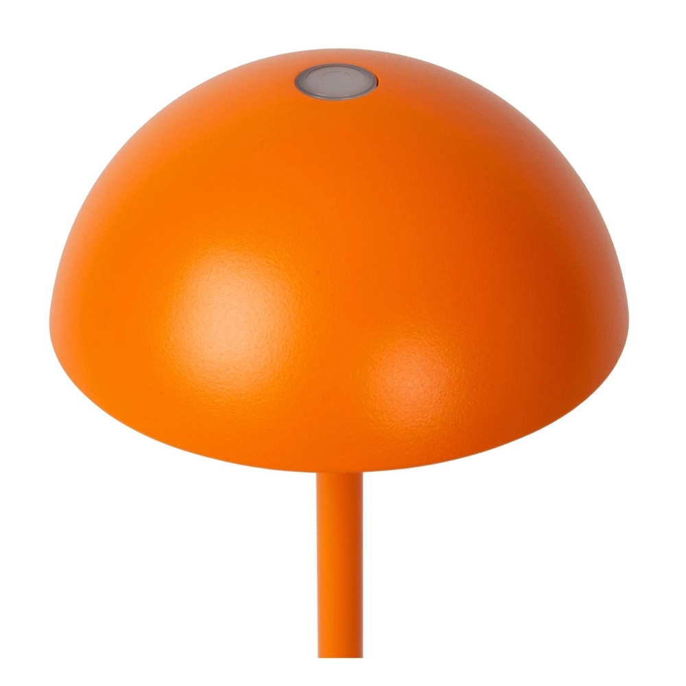 Wiederaufladbare Tischlampe Joy IP54 orange Lucide 5411212151988