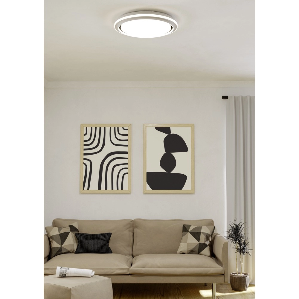 Deckenlicht Semovigo weiße Ø 40cm Eglo 9008606391837