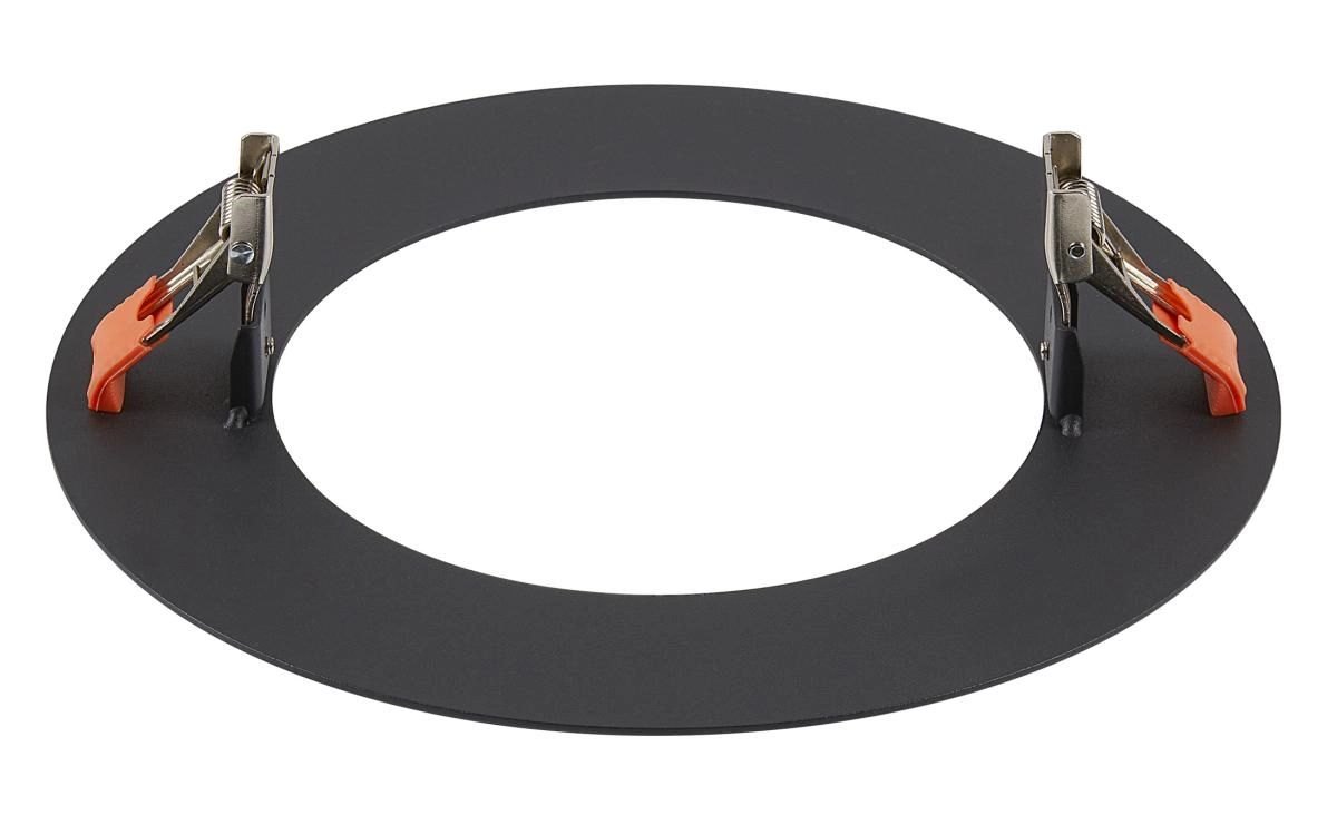 Frontmontagerahmen Numinos L rund 240/150mm schwarz SLV 4024163262194