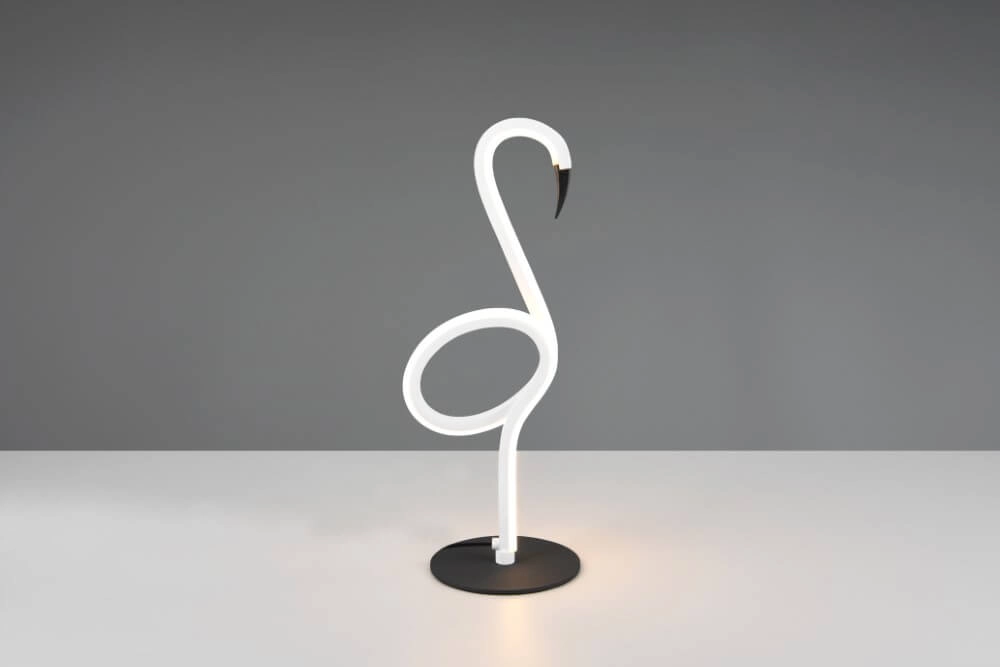 Weiße Flamingo-LED-Tischlampe Ingo Trio 4017807613681