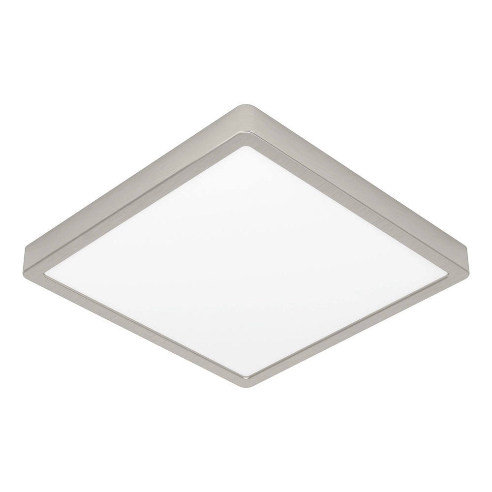 Deckenlicht IP44 Fueva 6-Z Quadrat – Edelstahl – 29,5x29,5 cm