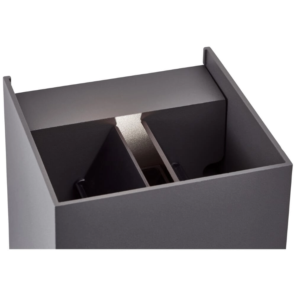 Aufbaustrahler Hilly grau Brilliant 4004353346873