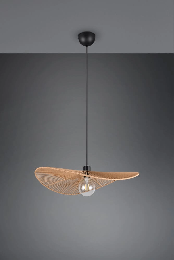 Japandi Pendelleuchte Laurine Ø 58cm Trio 4017807637625