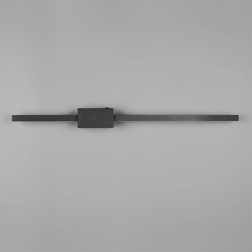 Moderne Wandlampe Cassino Schwarz 70,5 cm Trio 4017807683226