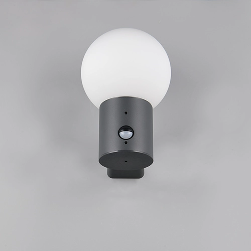 Kugelwandlampe Mures Anthrazit mit Sensor Trio 4017807687200