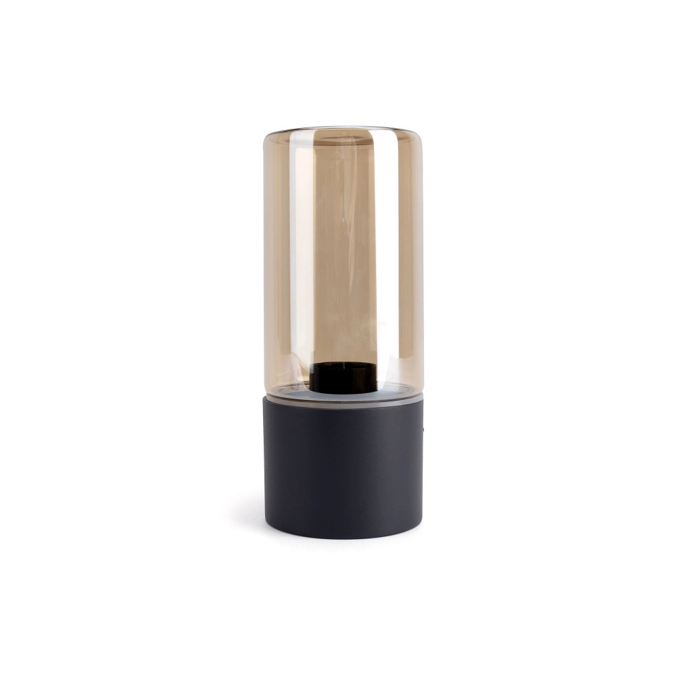 Zylinderwandlampe Winchester E27 – Bernsteinglas Lyora 5055788298786