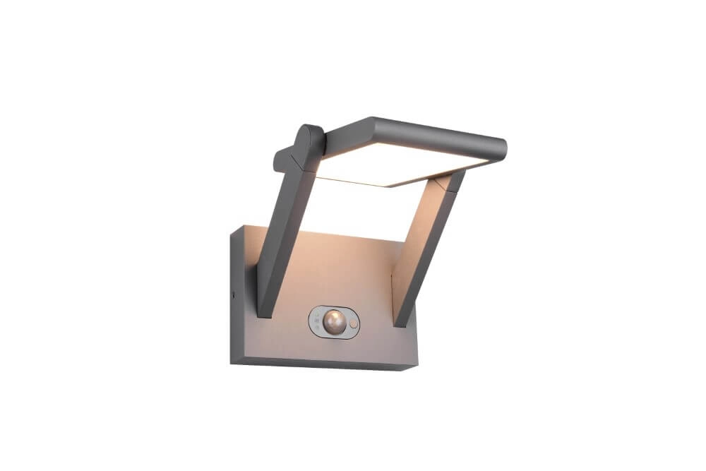 Hybrid-Solar-Wandleuchte Malawi mit Sensor Trio 4017807622508