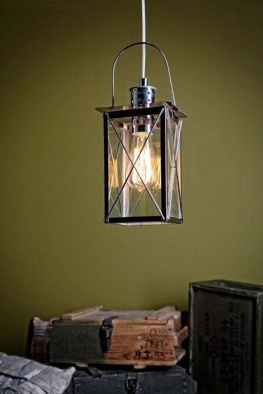 Pendelleuchte Vintage Square chrom Eglo 9002759492120